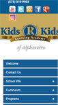 Mobile Screenshot of kidsrkids28alpharetta.com